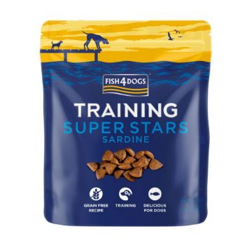 Fish4Dogs ADULT Super Star Training Treats Sardine 150g x 10