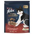 Felix Dry Doubly Delicious Beef Chicken & Veg 750g x 4