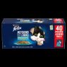 Felix AGAIL Cat Pouch Ocean Feast Selection Jelly 85g 40pk