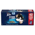 Felix AGAIL 7+ Senior Cat Pouch Fish Selection Jelly 85g 40pk
