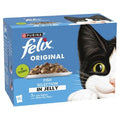 Felix Pouch Original Fish Selection in Jelly 85g 12-Pack x 4