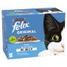 Felix Pouch Original Fish Selection in Jelly 85g 12-Pack x 4