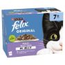 Felix Pouch Original Senior 7+ Mixed Selection in Jelly 85g 12-Pack x 4