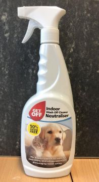 Get Off INDOOR Wash Off Cleaner Neutraliser Spray 750ml x 1