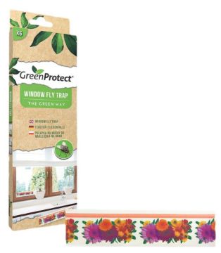 Green Protect Window Fly Trap 6pk x 1