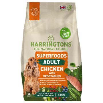 Harringtons Adult Grain-Free Superfoods Chicken 12kg