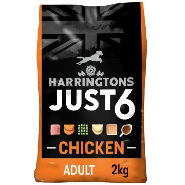 Harringtons Just 6 Adult Dog Chicken 2kg