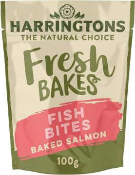 Harringtons Fresh Bakes Salmon Fish Bites 100g x 8