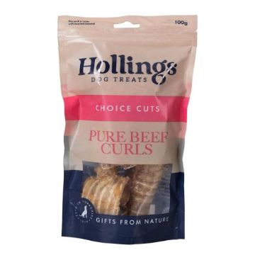 Hollings Beef Curls 100g x 8