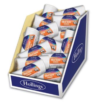 Hollings Display Box Filled Bones Venison x 20