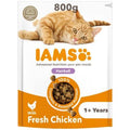 Iams Cat Hairball Chicken 800g
