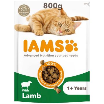 Iams Cat Lamb 800g