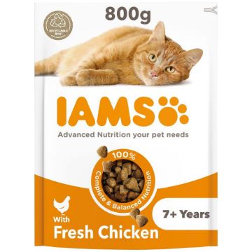 Iams Senior 7+ Cat Chicken 800g
