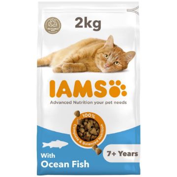 Iams Senior 7+ Cat Ocean Fish 2kg