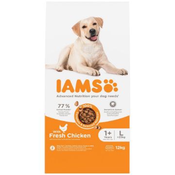 Iams Dog Large Breed Chicken 12kg