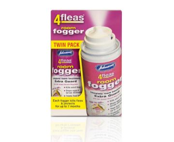 Johnson's 4-Fleas Extra Guard Fogger 100ml Twin Pack x 1