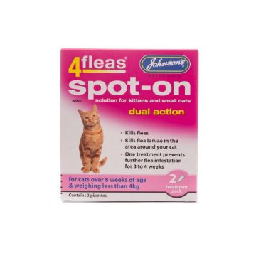 Johnson's 4-Fleas Kitten Spot-On Drops x 1