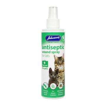 Johnson's Antiseptic Wound Spray for Cats x 1