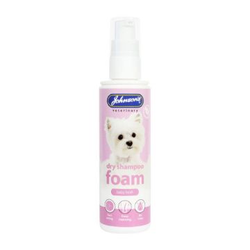 Johnson's Dry Shampoo Foam - Baby Fresh x 6