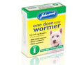 Johnson's One Dose Wormer (Size 1) Puppies & Small Dogs x 6