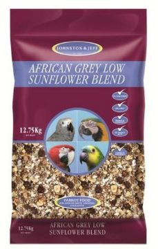 J&J African Grey Parrot (Low Sunflower) 12.75kg