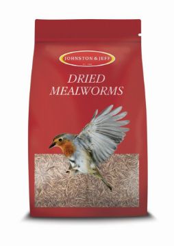 J&J Dried Mealworms 500g x 1
