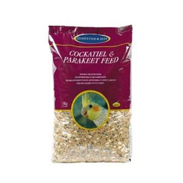 J&J Cockatiel & Parakeet 3kg x 1