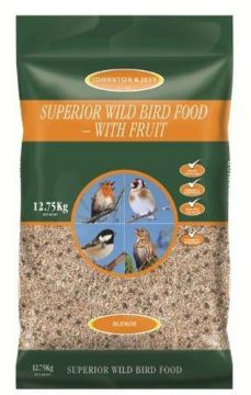 J&J Superior Wild Bird Mix with Fruit 12.75kg