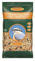 J&J Superior Wild Bird Mix with Fruit 2kg x 1