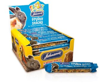 Johnson's Rabbit & Guinea Pig Fruity Sticks x 28