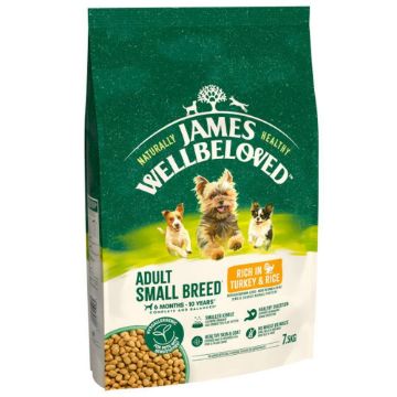 JWB Adult Dog Small Breed Turkey & Rice 7.5kg
