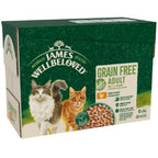 JWB Adult Cat Pouch Grain Free Turkey in Gravy 85g x 12