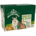 JWB Senior Cat Pouch Grain Free Turkey 85g x 12