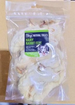 K9 Chew Co. Hairy Rabbit Feet 200g x 1