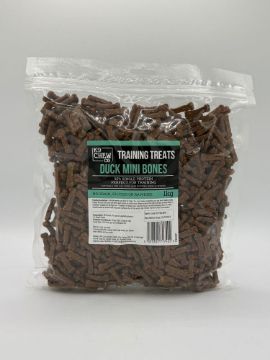 K9 Chew Co. Mini Bone Training Treats Duck 1kg
