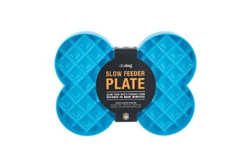 Lickimat Slodog Slow Feeder Plate Turquoise x 1