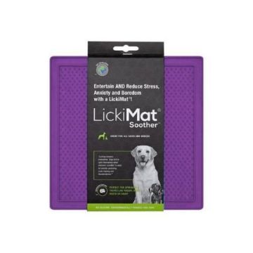 LickiMat Soother Purple x 1