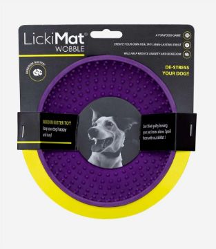 Lickimat Wobble Purple x 1