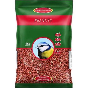 J&J Wild Bird Peanuts 4kg x 1