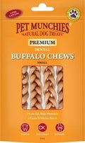 Pet Munchies Dog Buffalo Chews Small 4pk x 8