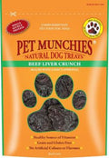 Pet Munchies Dog Treats Beef Liver Crunch 90g x 8