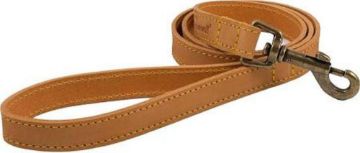 Ancol Timberwolf Leather Lead Mustard 50kg 19mm x 24"/60cm x 1