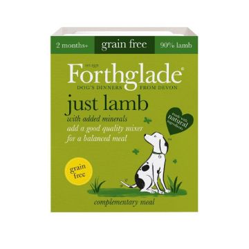 Forthglade Tray Just Lamb 395g x 18
