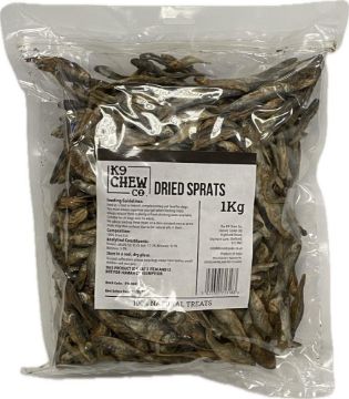 K9 Chew Co. Dried Sprats 1kg