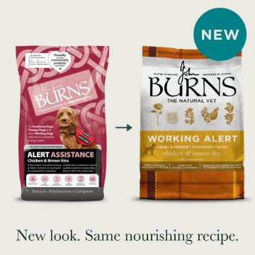 Burns Dog Alert Assistance Chicken & Brown Rice 6kg