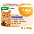 Iams Cat Pouch Delights Land Collection Gravy 8pk x 1