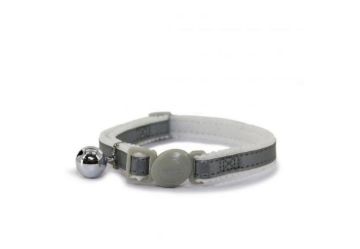 Ancol Cat Collar Safety Reflective Silver x 3