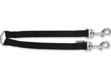 Ancol Nylon Couple 12mm / ½" x 8" Black x 1