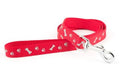 Ancol Reflective Stars Lead Red 19mm x 40" x 1