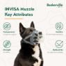 Baskerville INVISA Muzzle Size 4 x 1
